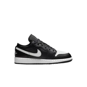 AIR JORDAN 1 LOW (GS) BLACK/SUMMIT WHITE