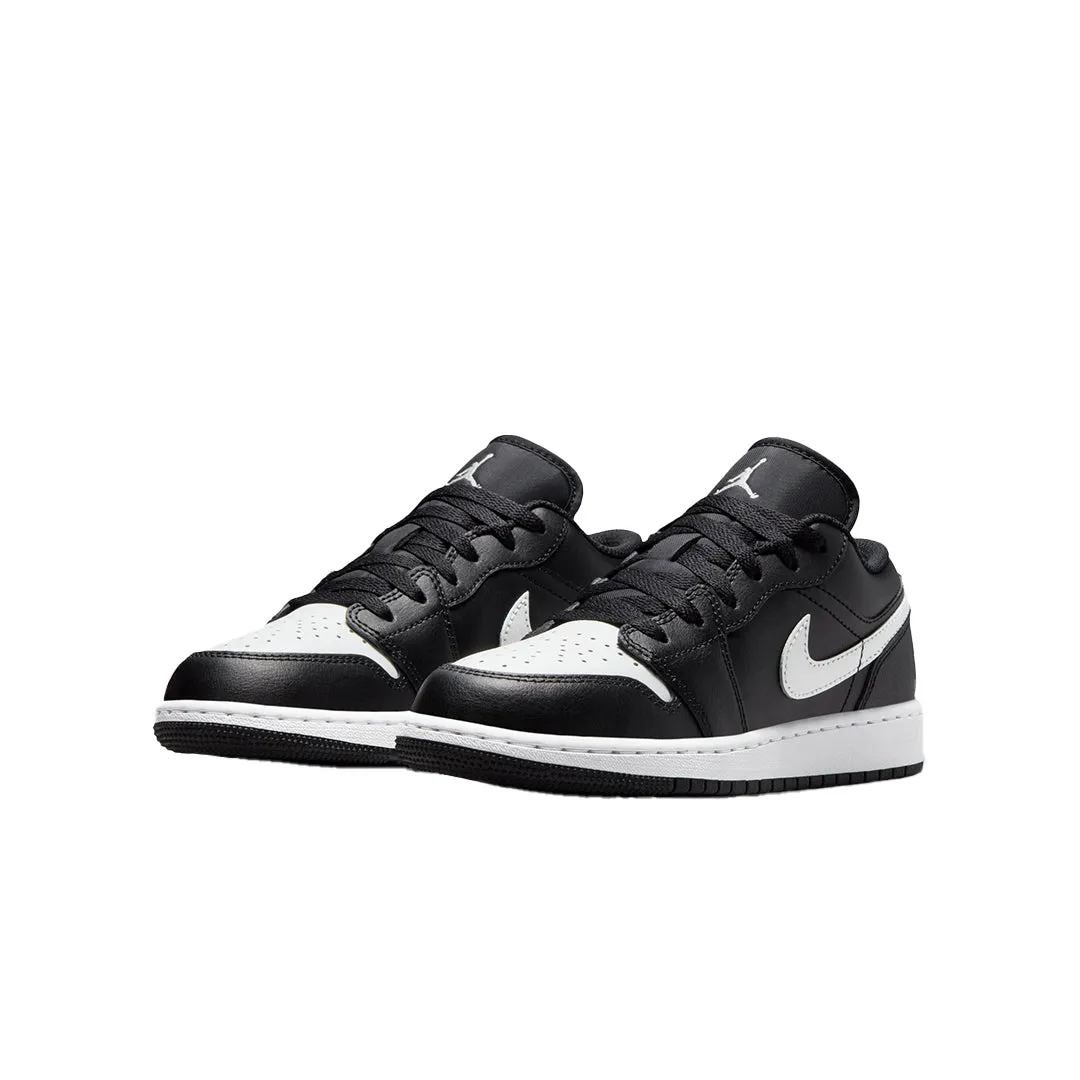 AIR JORDAN 1 LOW (GS) BLACK/SUMMIT WHITE