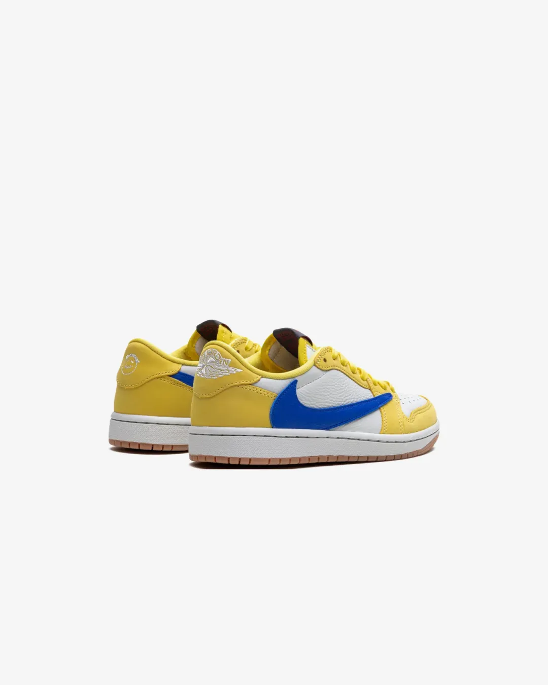Air Jordan 1 Low x Travis Scott Canary Blue Sneakers