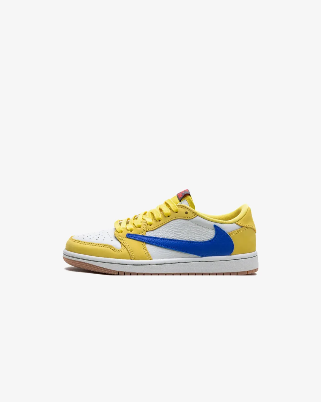Air Jordan 1 Low x Travis Scott Canary Blue Sneakers
