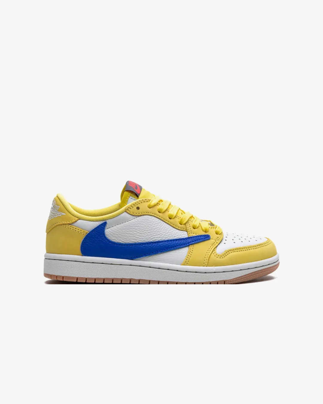 Air Jordan 1 Low x Travis Scott Canary Blue Sneakers