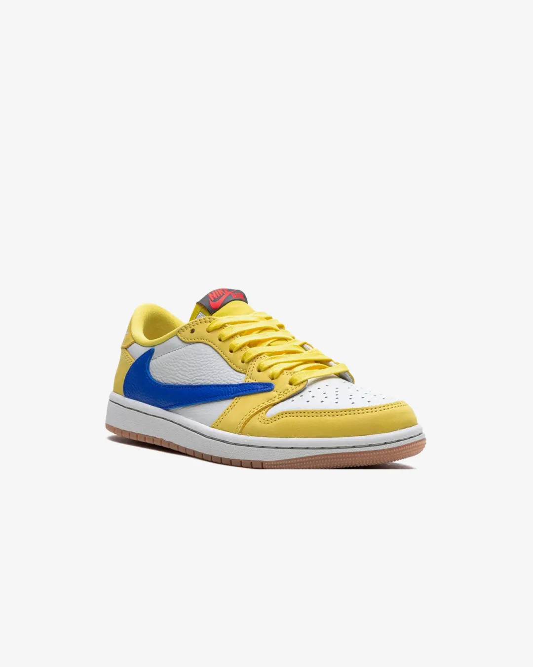 Air Jordan 1 Low x Travis Scott Canary Blue Sneakers