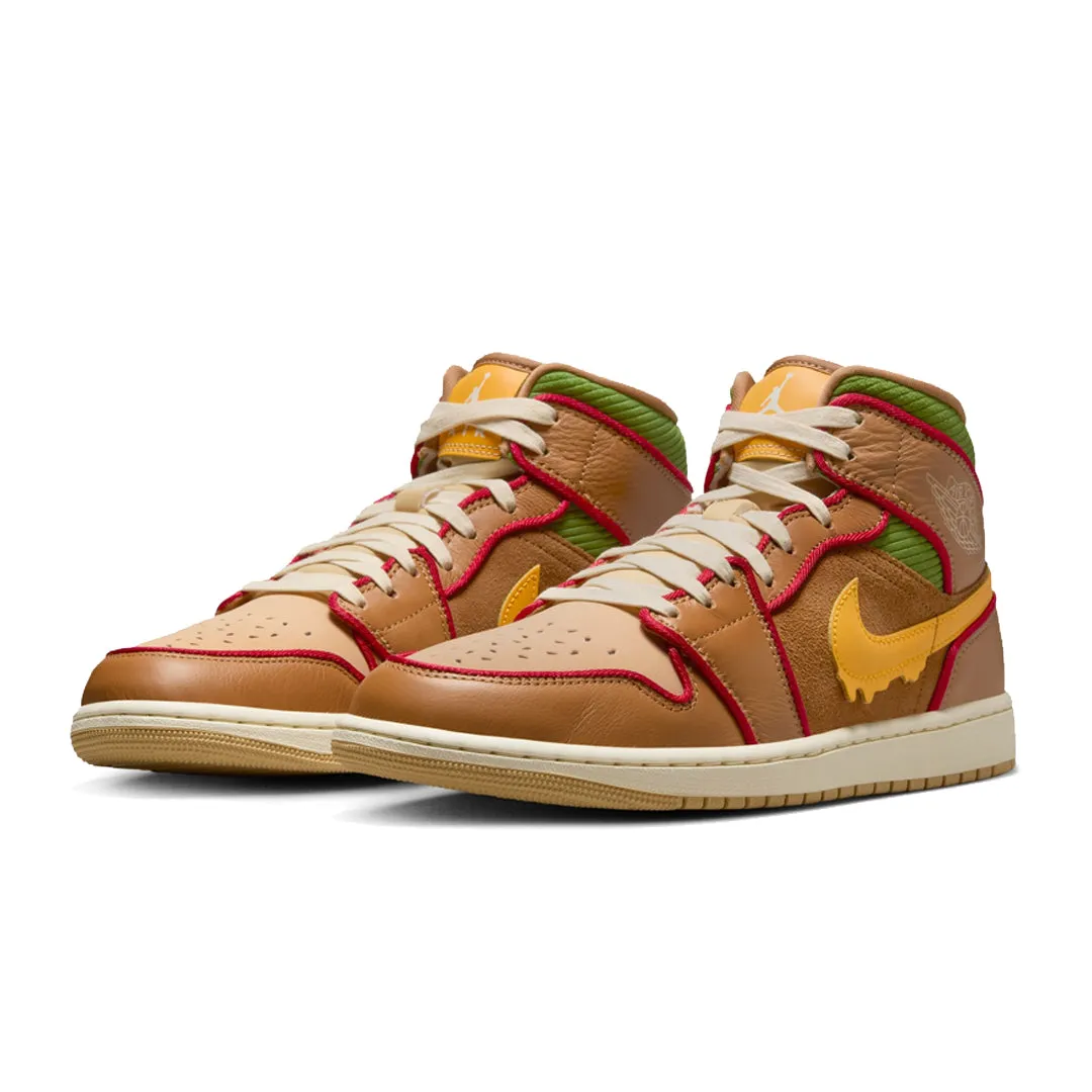 AIR JORDAN 1 MID SE CHEESEBURGER