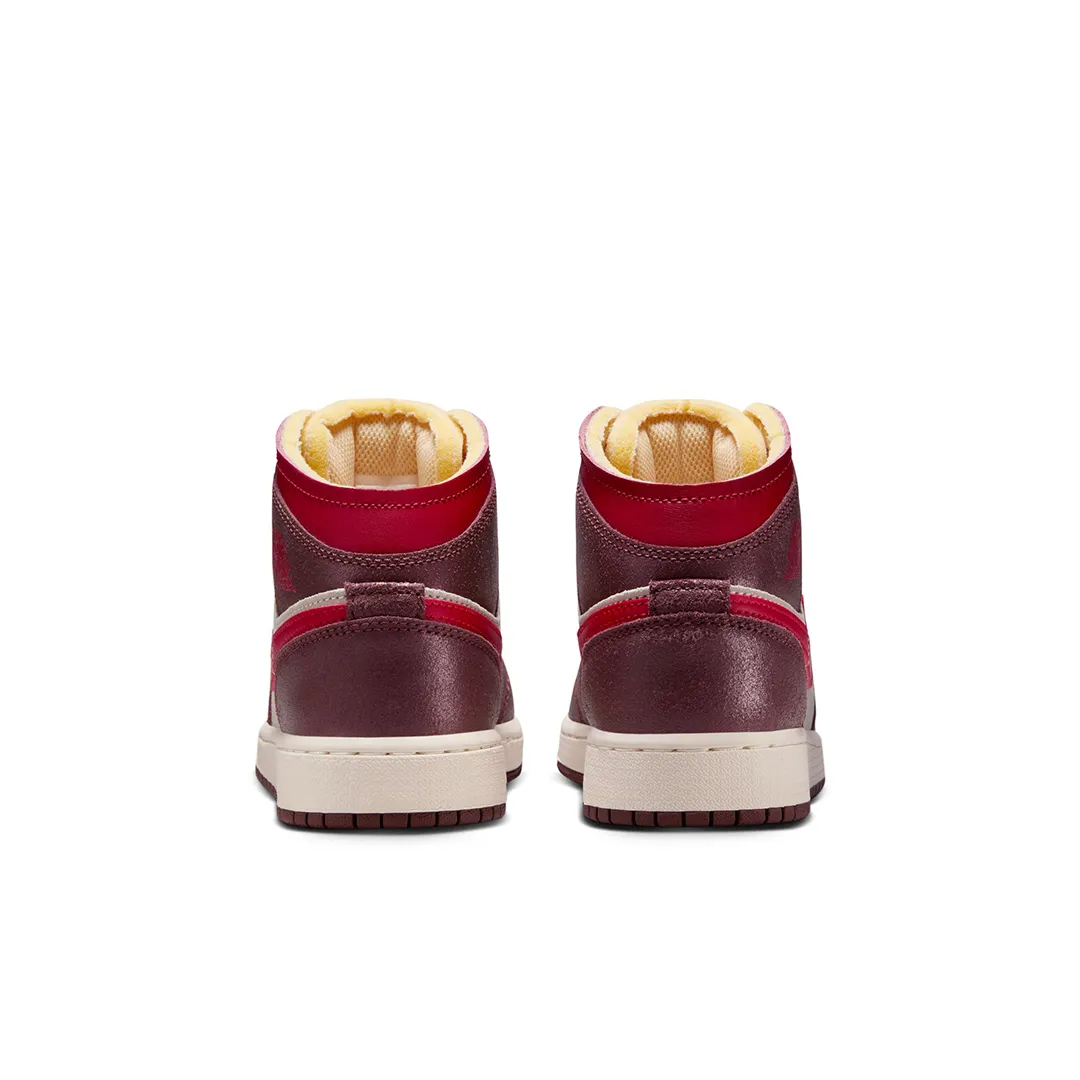AIR JORDAN 1 MID SE (GS) BREAD & BUTTER