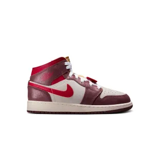 AIR JORDAN 1 MID SE (GS) BREAD & BUTTER