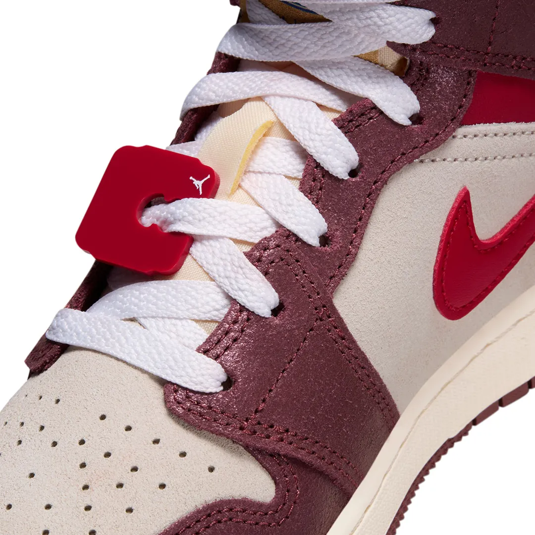 AIR JORDAN 1 MID SE (GS) BREAD & BUTTER