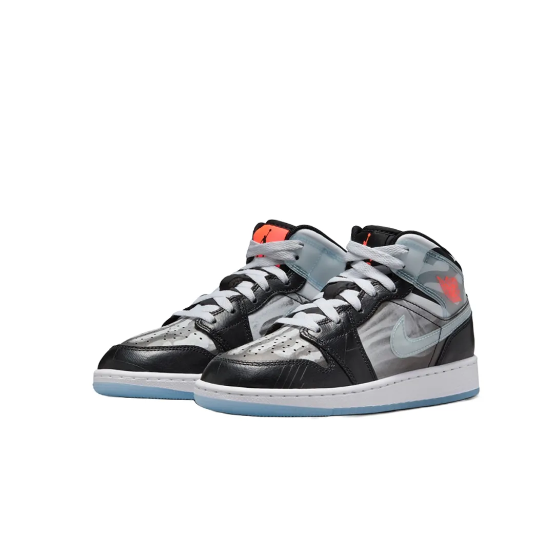 AIR JORDAN 1 MID SNEAKER SCHOOL (GS) X-RAY
