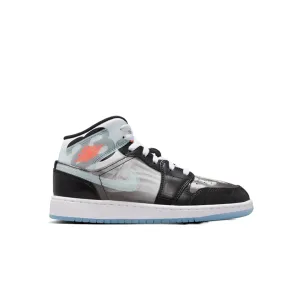 AIR JORDAN 1 MID SNEAKER SCHOOL (GS) X-RAY