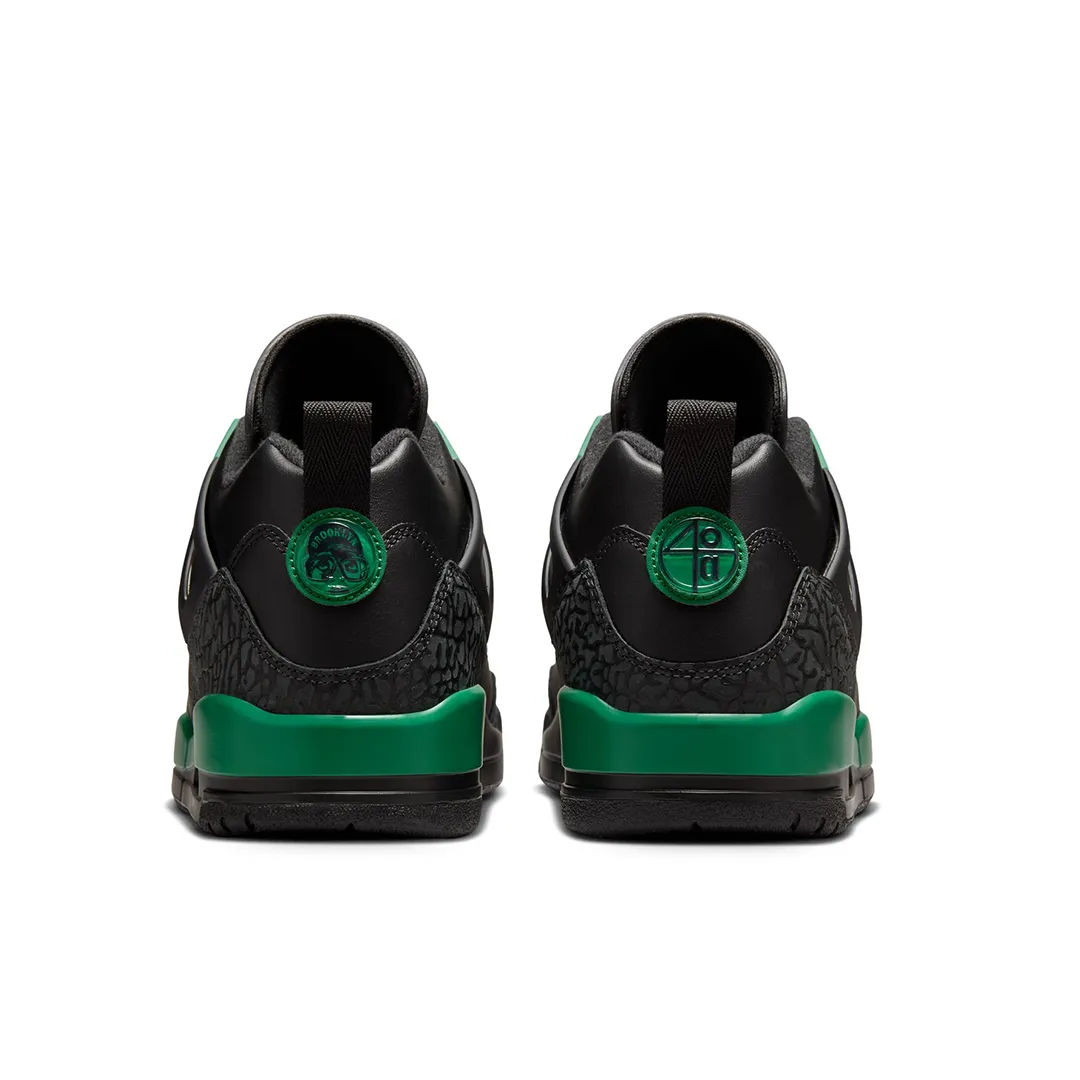 JORDAN SPIZIKE LOW BLACK/PINE GREEN
