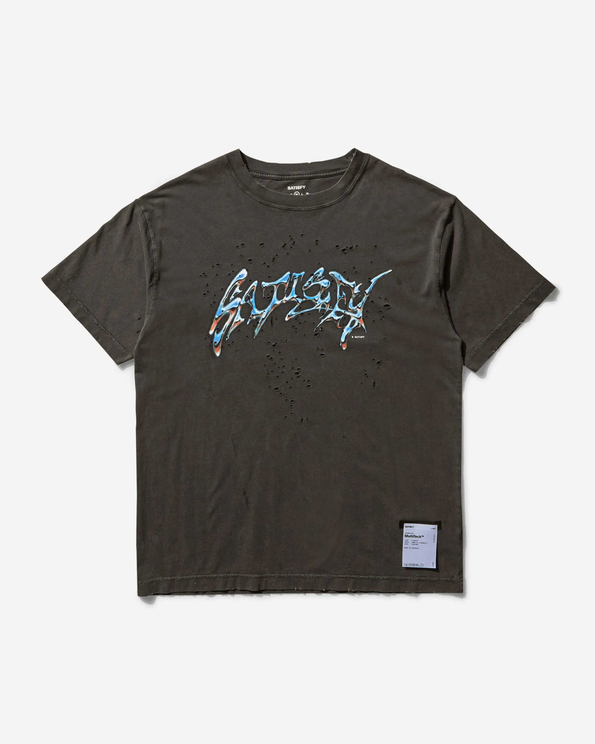 Men's MothTech T-Shirt Aged Black