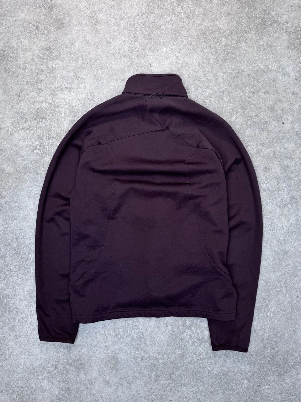 Nike ACG Burgundy Multi-Zip Fleece Lined Jacket