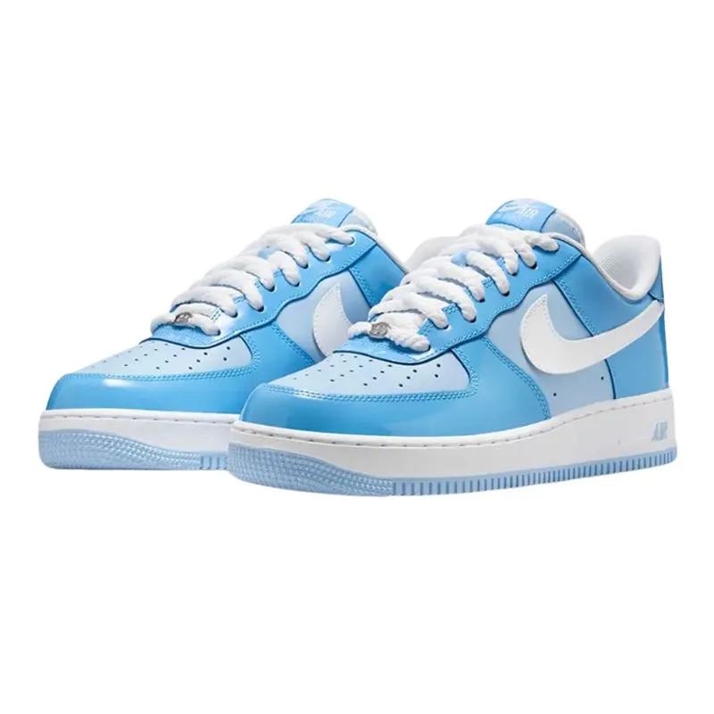Nike Air Force 1 Low '07 LV8 Phychic Blue White Patent