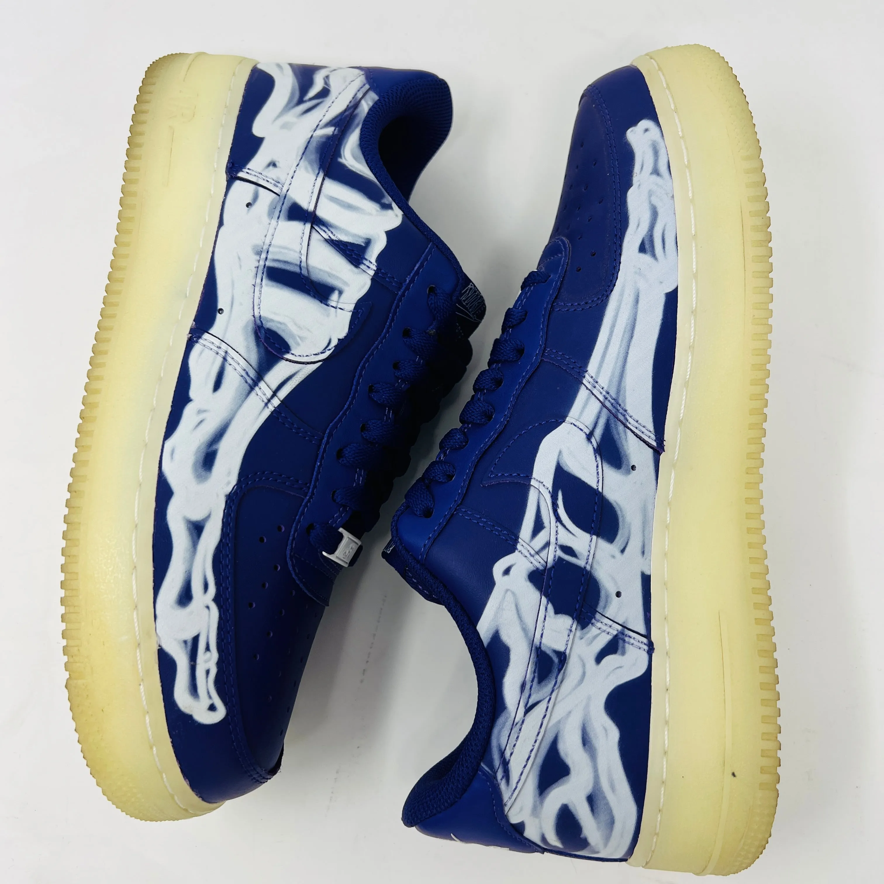 Nike Air Force 1 Low '07 QS Purple Skeleton Halloween (2021)