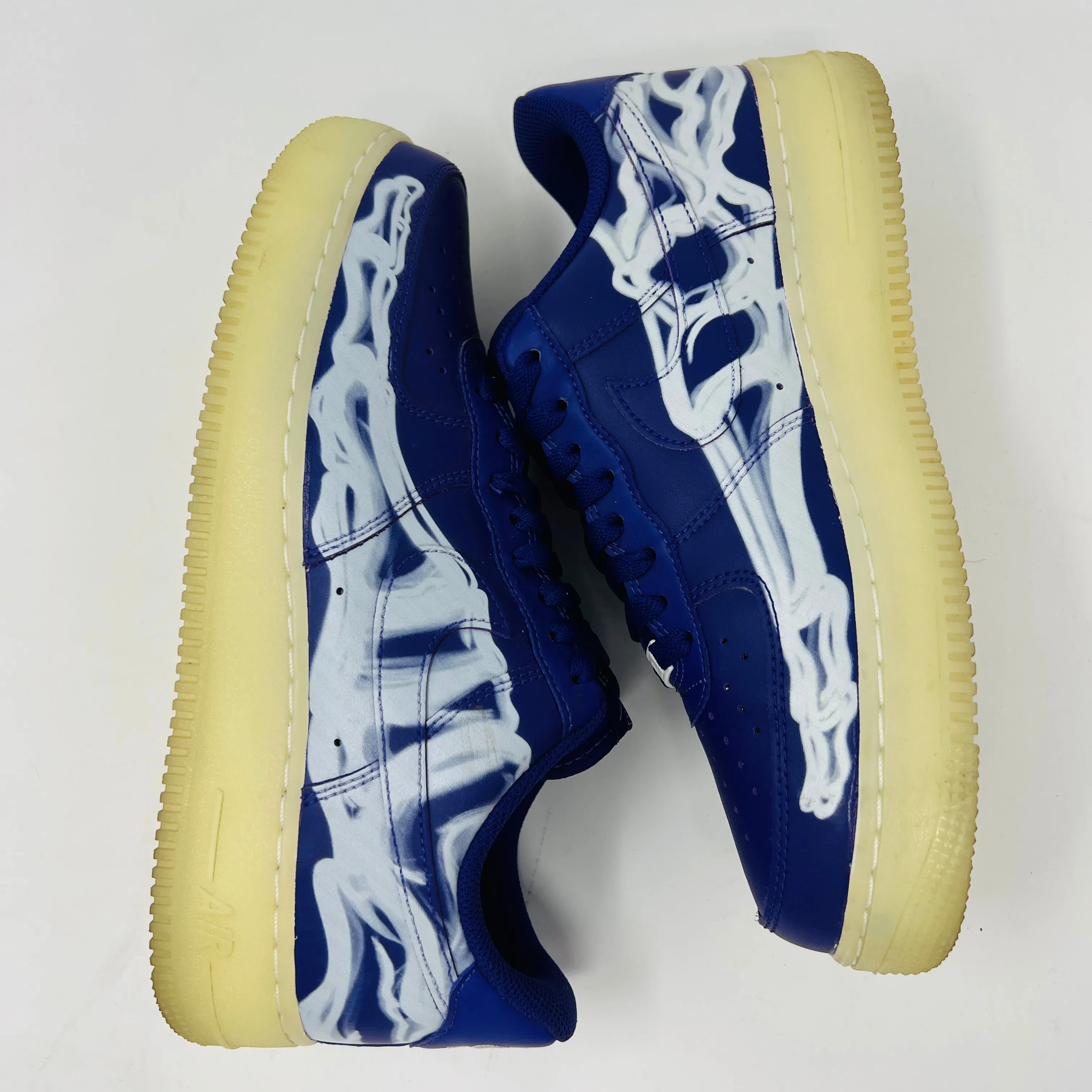 Nike Air Force 1 Low '07 QS Purple Skeleton Halloween (2021)