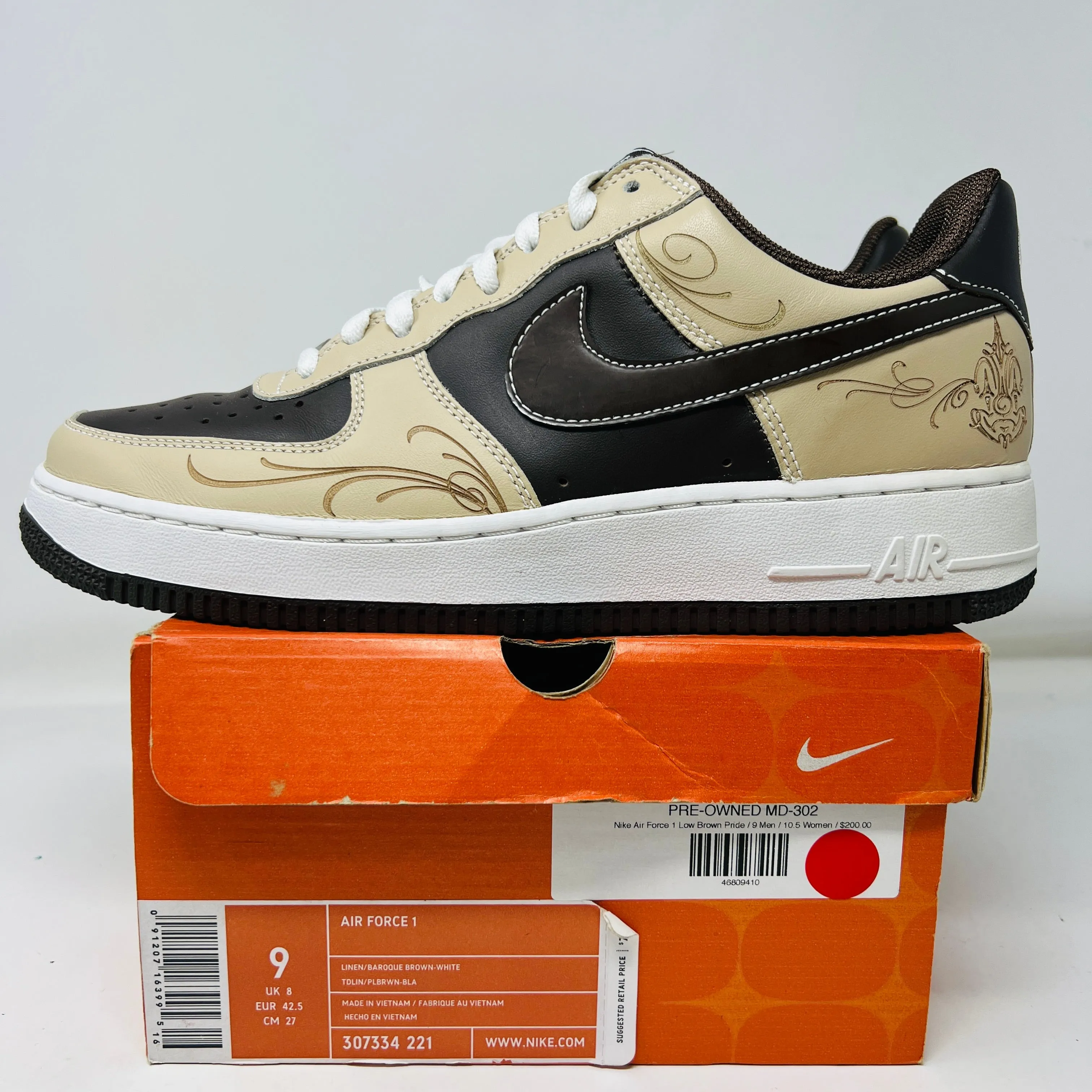 Nike Air Force 1 Low Brown Pride