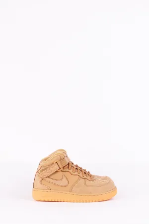 Nike Air Force 1 Mid WB PS 'Flax' (PS) (2019)