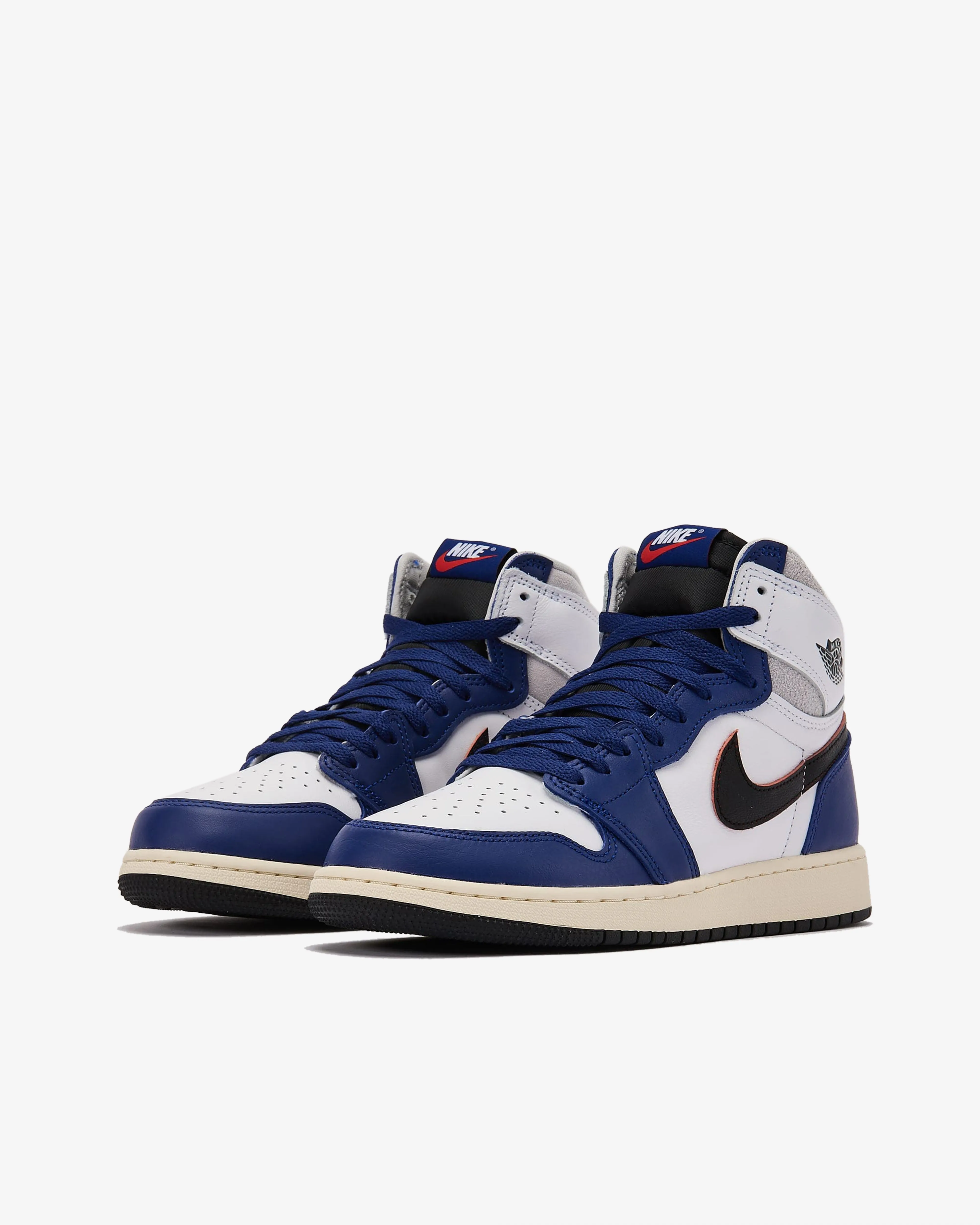 Nike - Air Jordan 1 High OG Grade School Sneakers - (Deep Royal Blue)