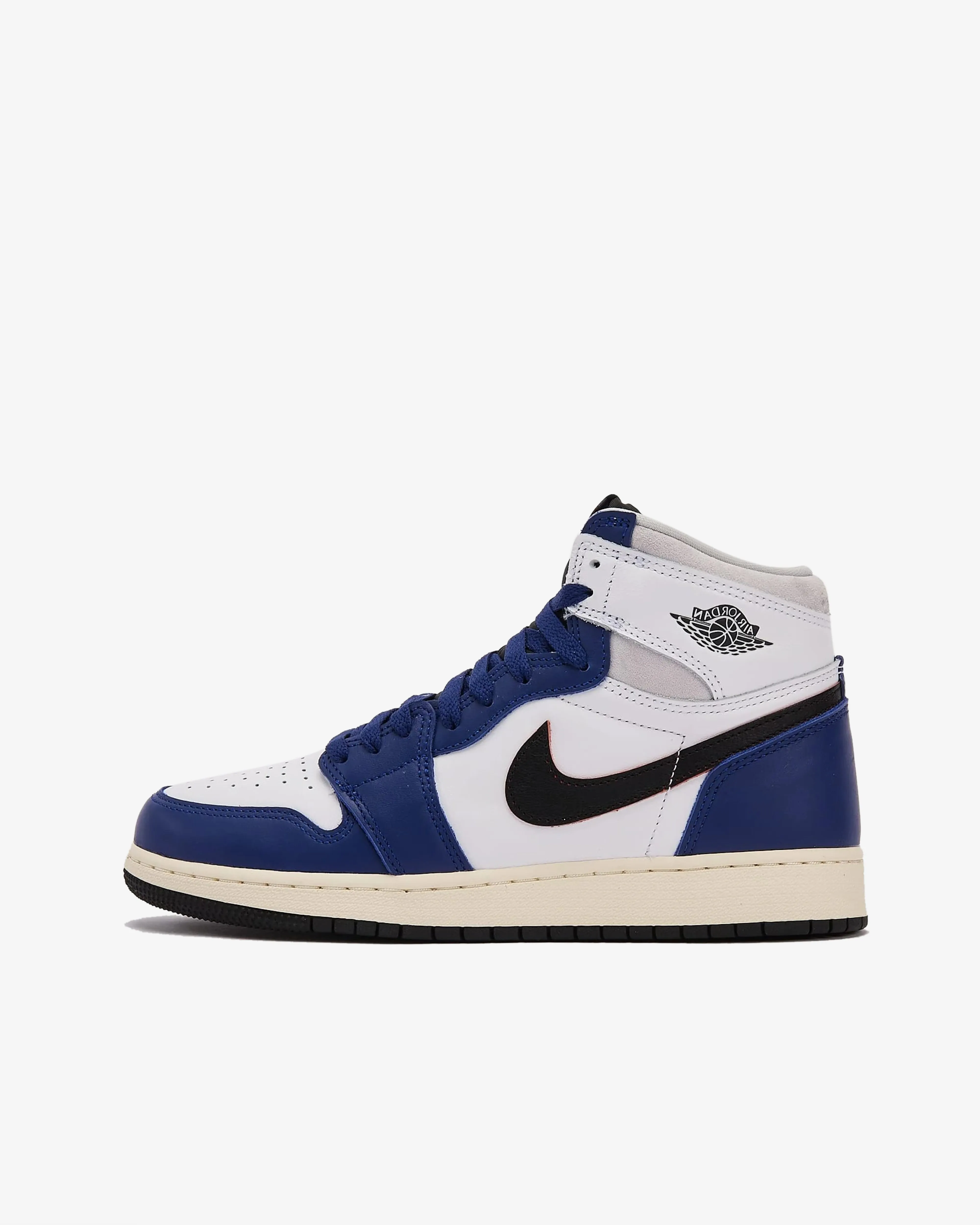 Nike - Air Jordan 1 High OG Grade School Sneakers - (Deep Royal Blue)