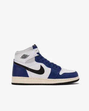 Nike - Air Jordan 1 High OG Grade School Sneakers - (Deep Royal Blue)