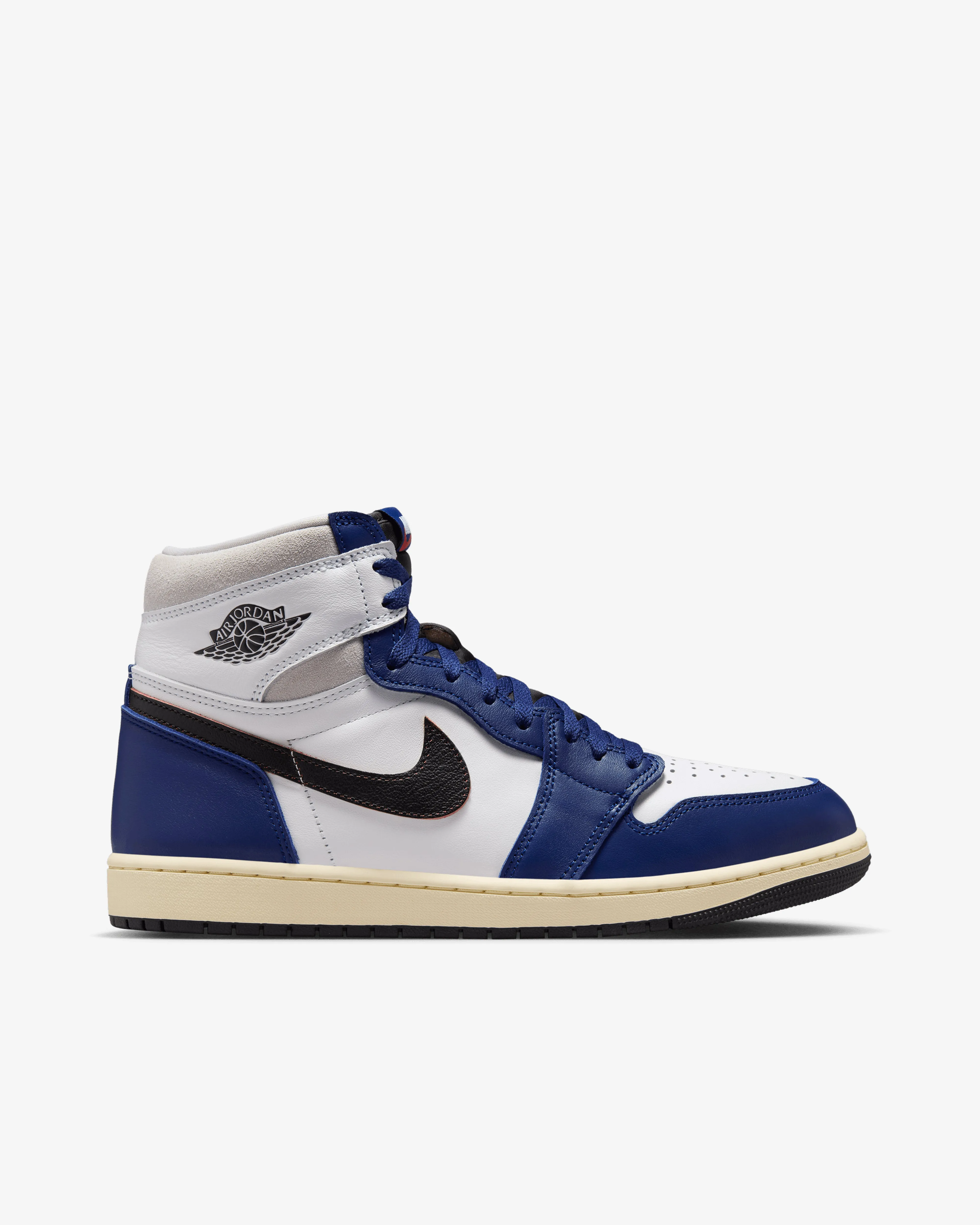 Nike - Air Jordan 1 Retro High OG Sneakers - (White/Blue/Black)