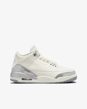 Nike - Air Jordan 3 Retro Sneakers - (Cement Grey/Silver)