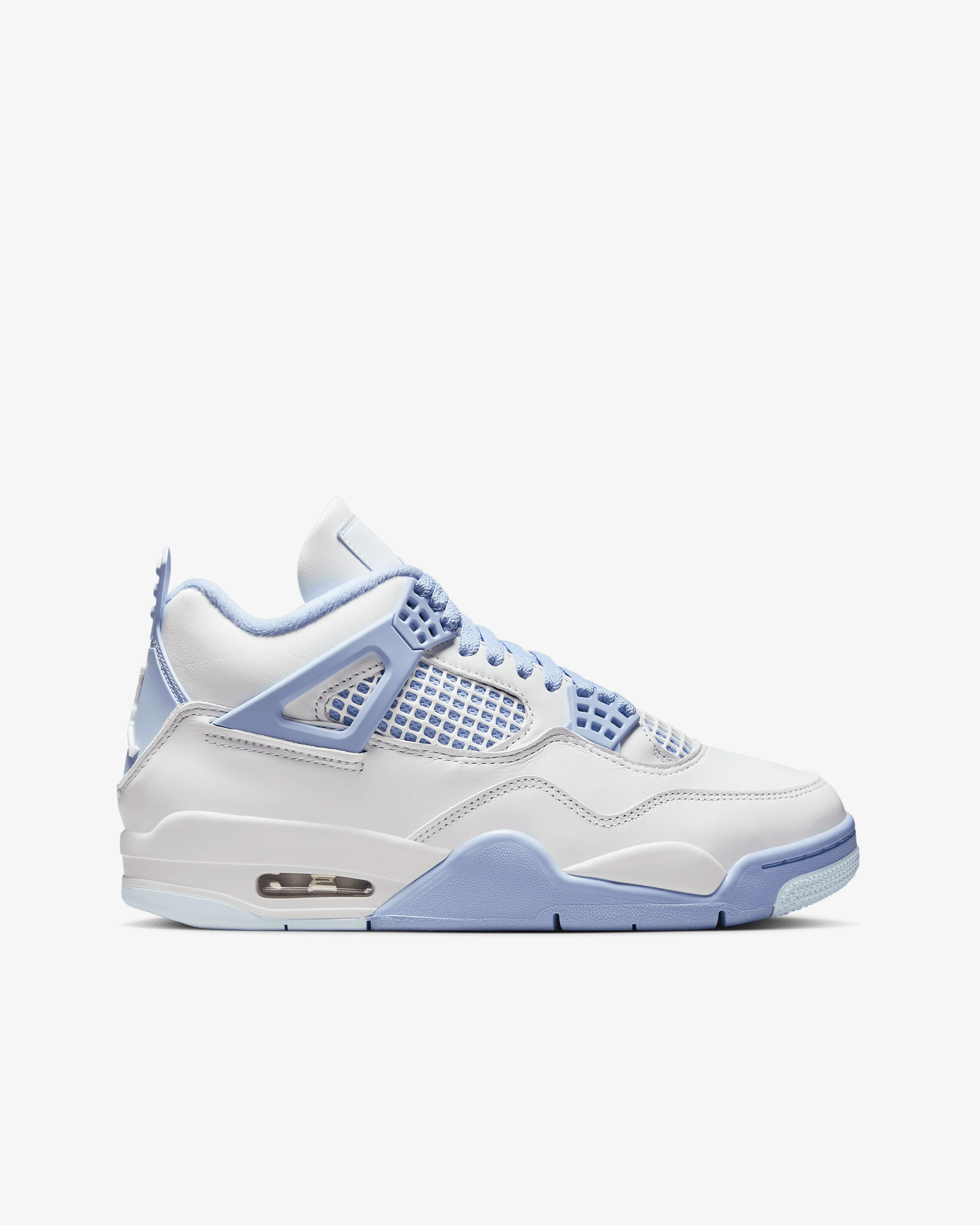 Nike - Air Jordan 4 Retro Sneakers - (White/Aluminum)