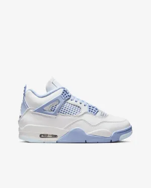 Nike - Air Jordan 4 Retro Sneakers - (White/Aluminum)