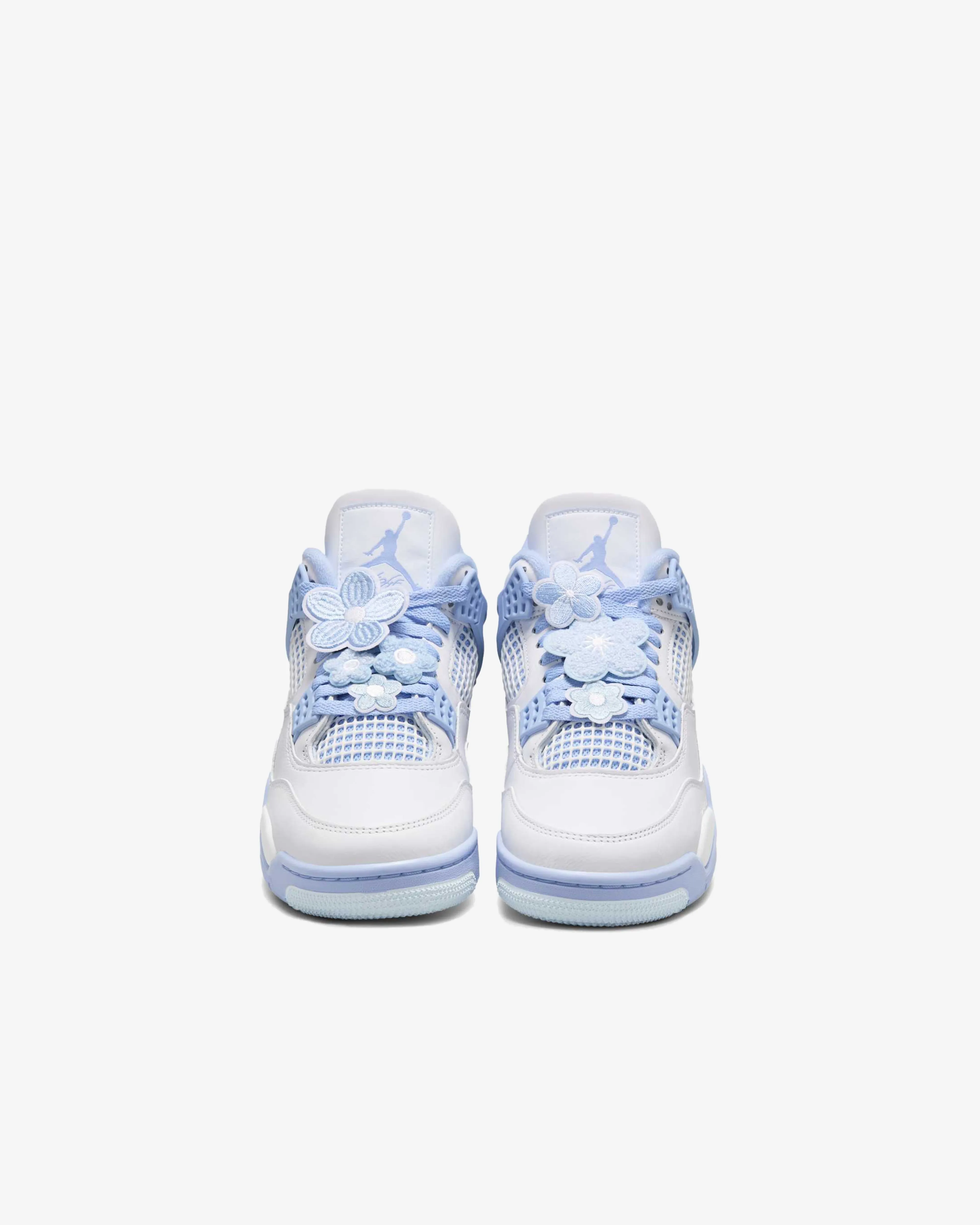 Nike - Air Jordan 4 Retro Sneakers - (White/Aluminum)