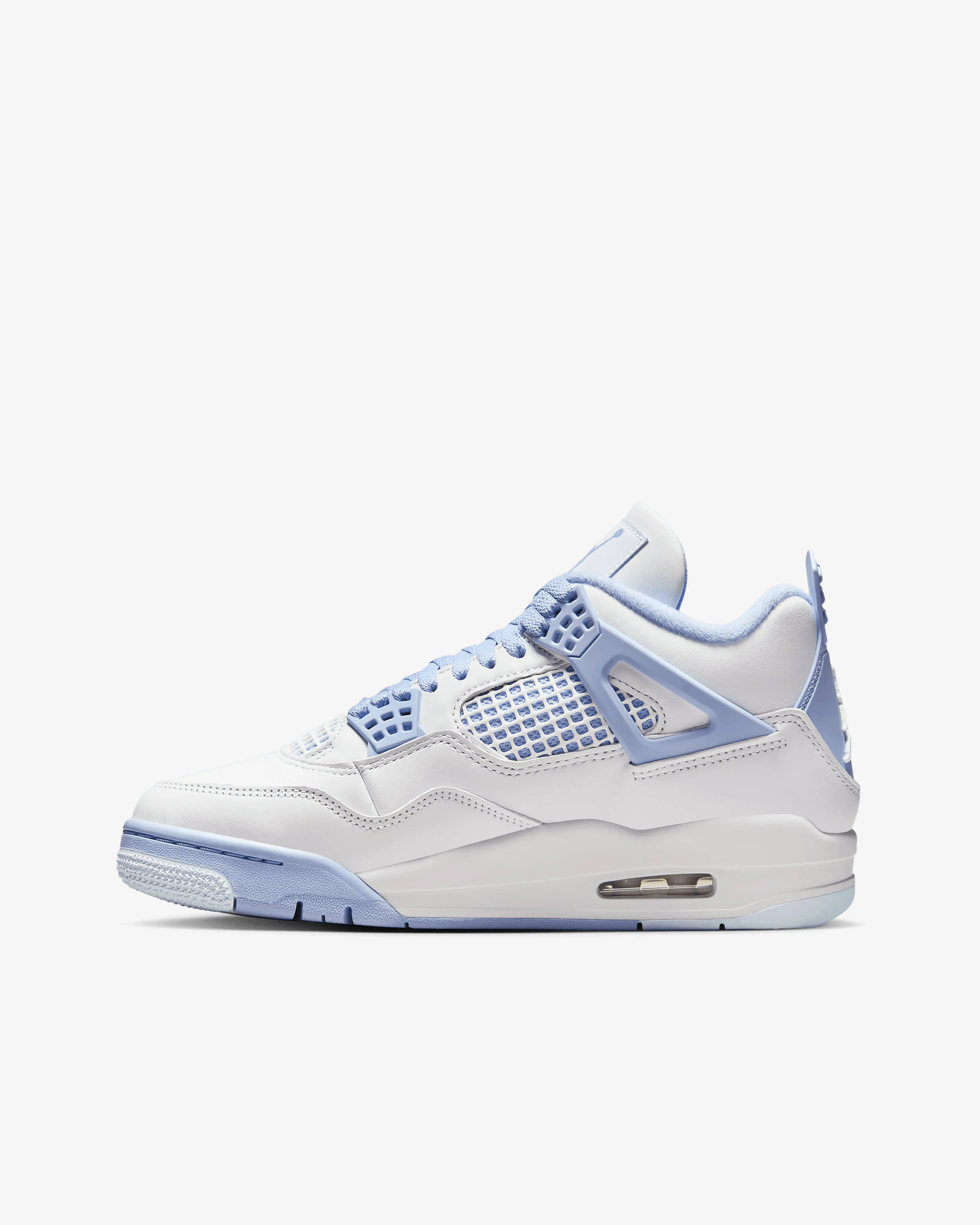 Nike - Air Jordan 4 Retro Sneakers - (White/Aluminum)