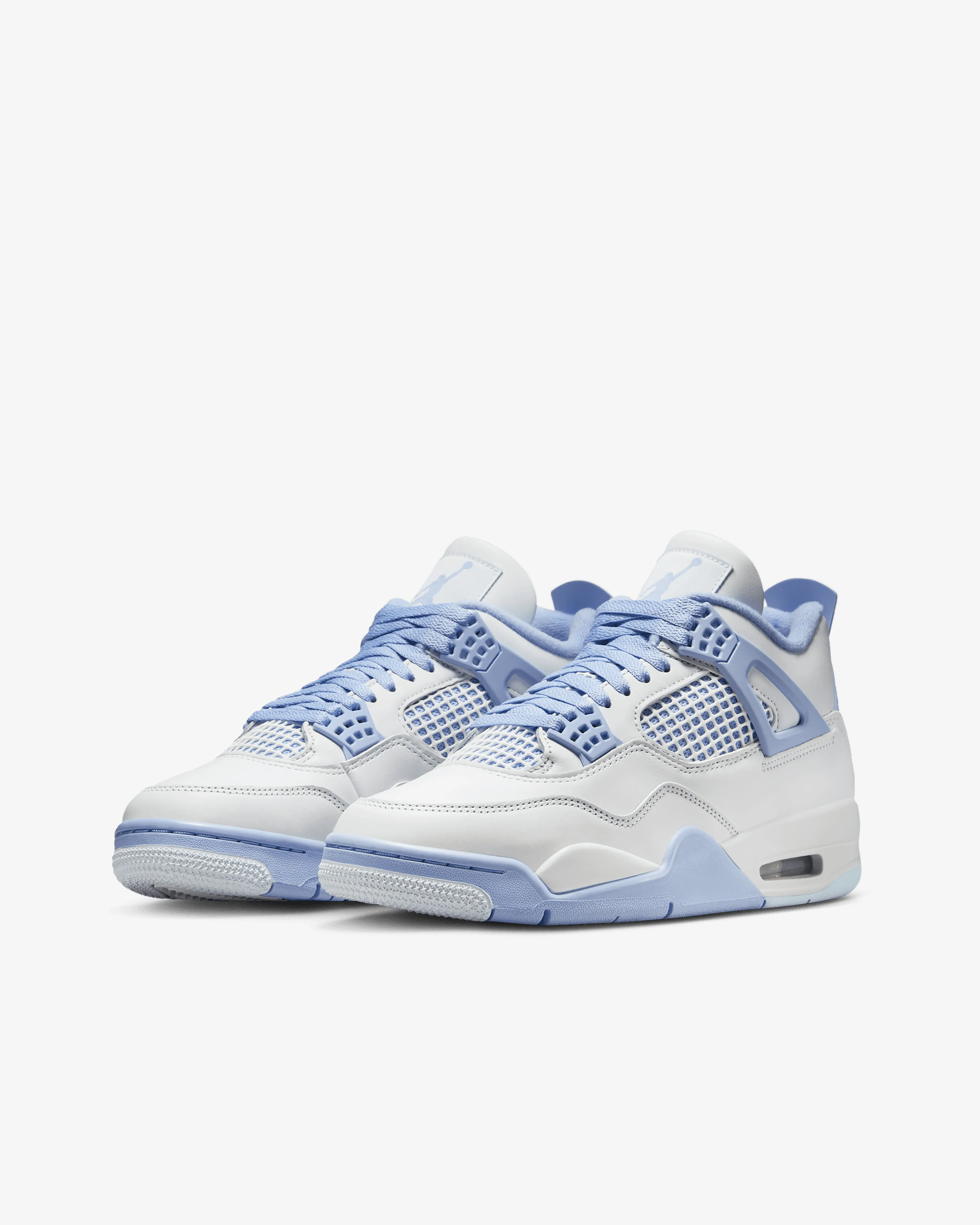 Nike - Air Jordan 4 Retro Sneakers - (White/Aluminum)