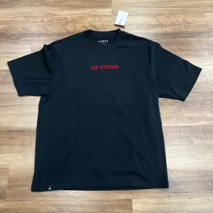 Nike Air Jordan Tee Black/Gym Red