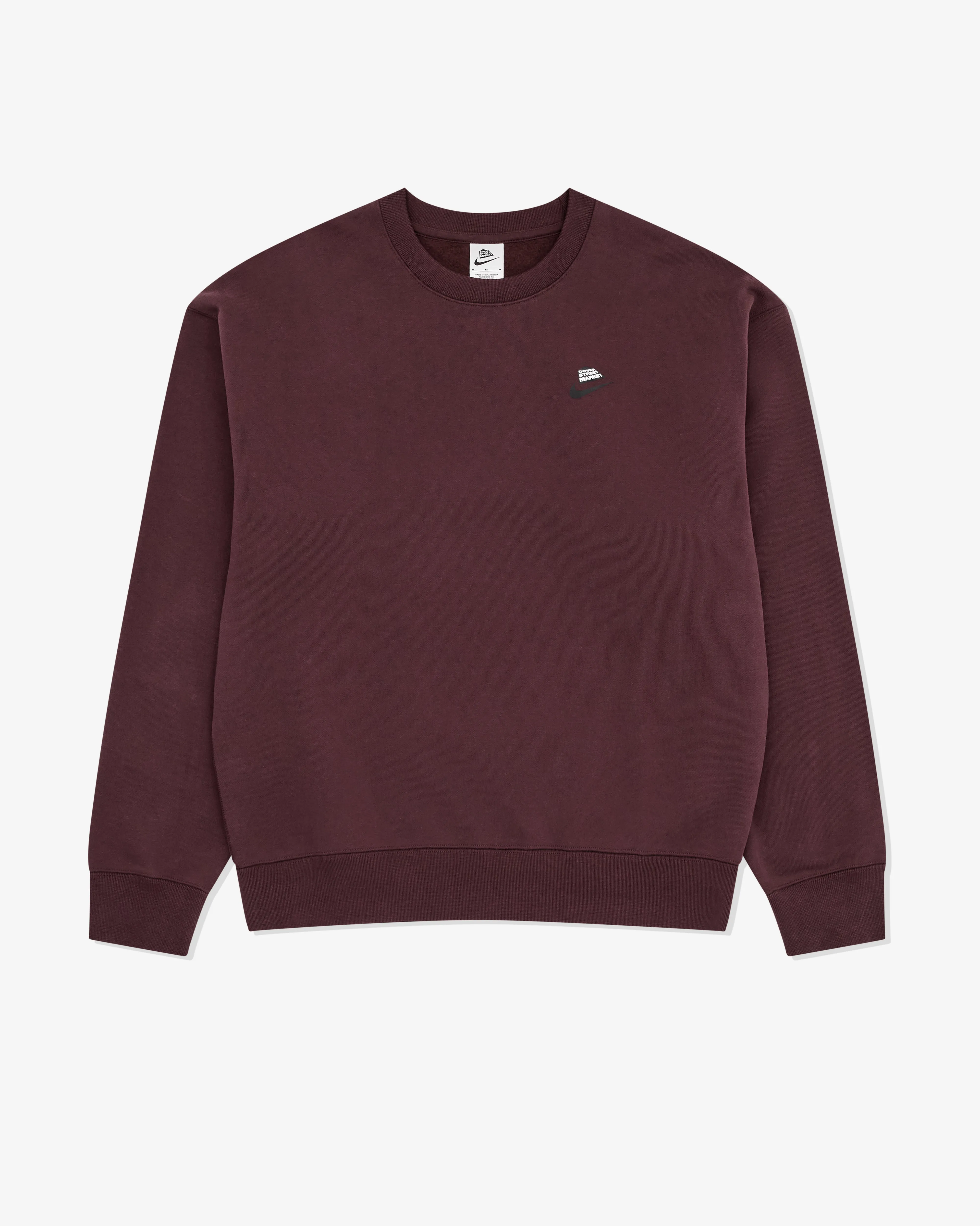Nike - DSM Men's Fleece Crewneck Sweatshirt - (Burgundy)