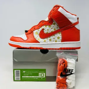 Nike Dunk High Pro SB Supreme Orange Stars