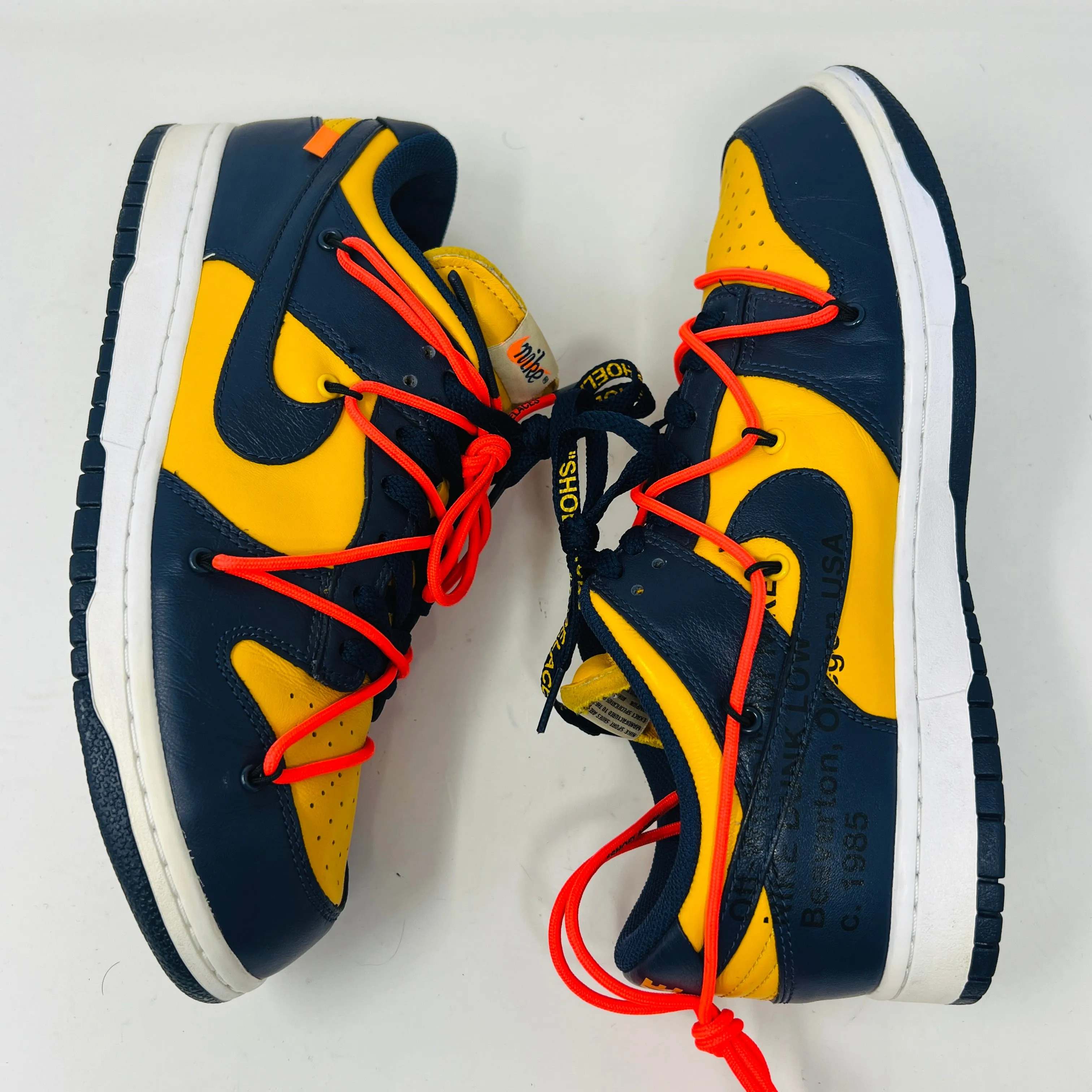 Nike Dunk Low Off-White University Gold