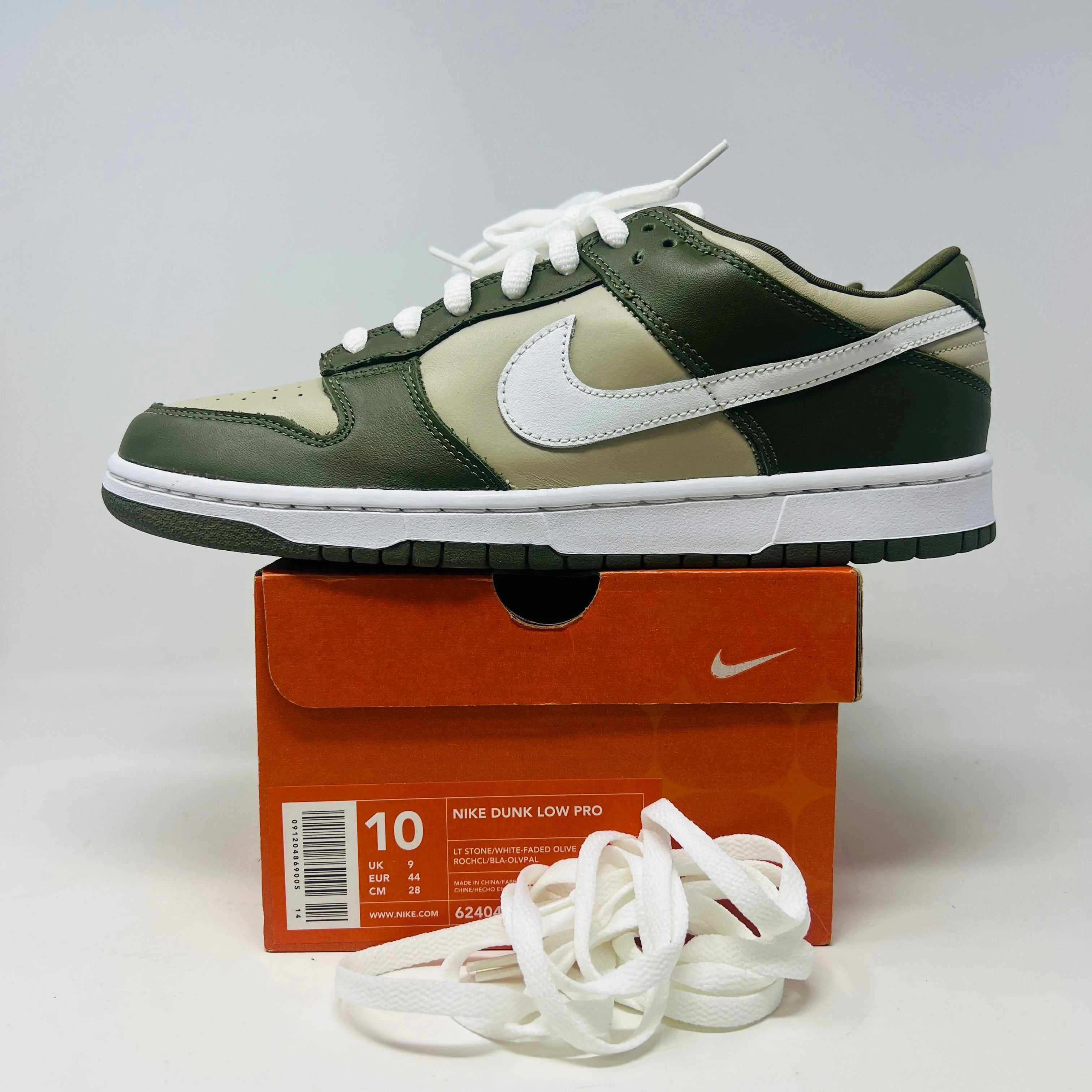 Nike Dunk Pro B Low Light Stone Olive