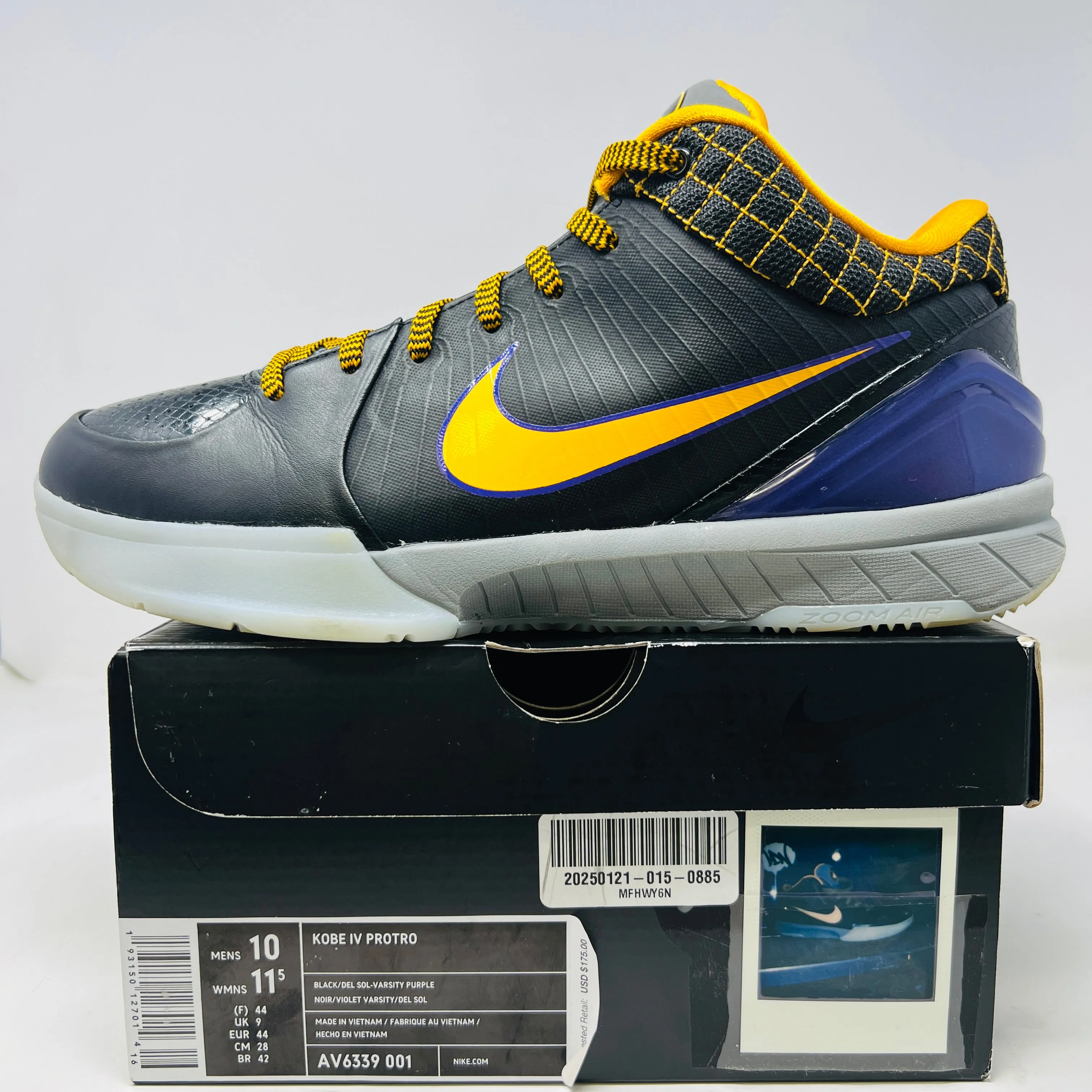 Nike Kobe 4 Protro Carpe Diem