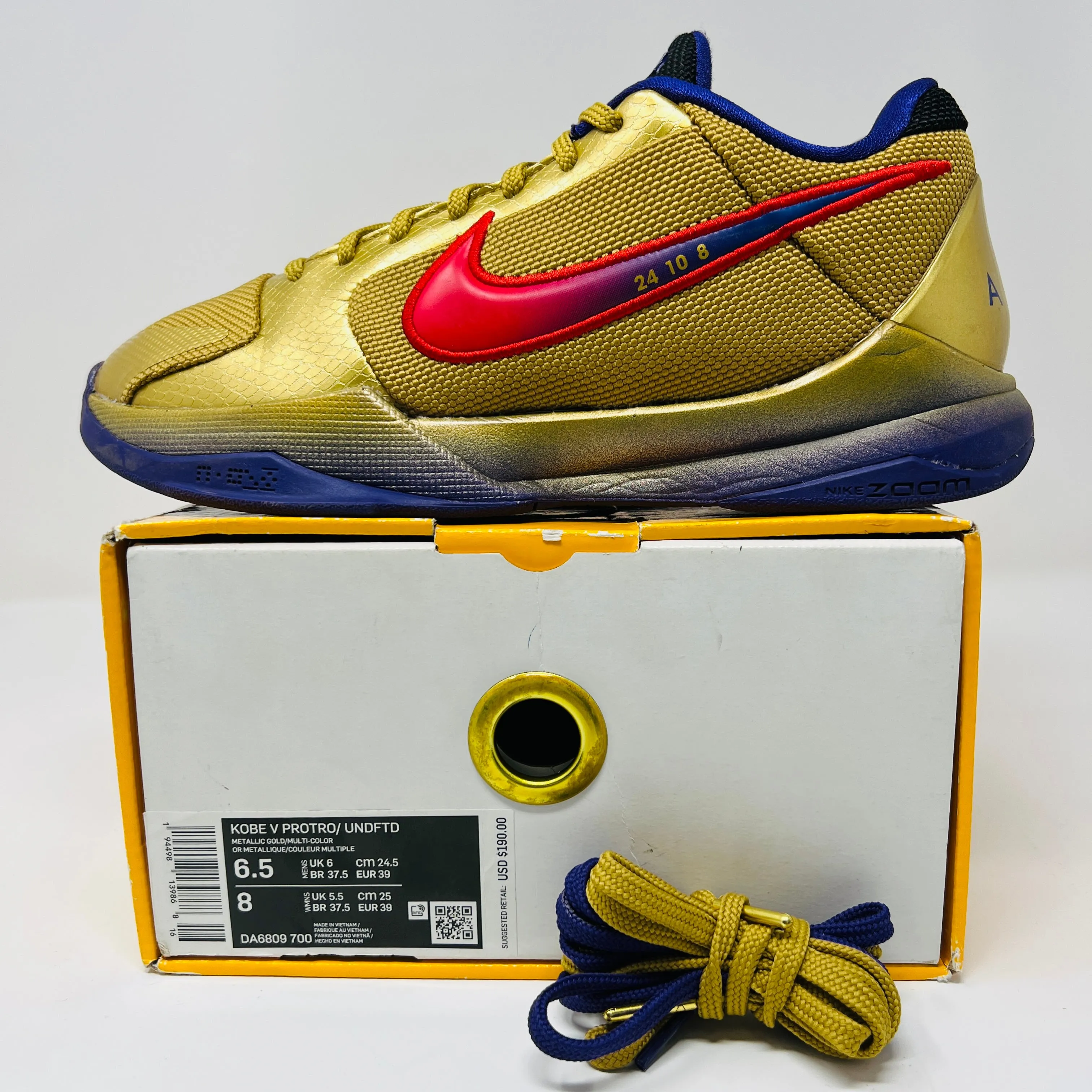 Nike Kobe 5 Protro Undefeated Hall of Fame