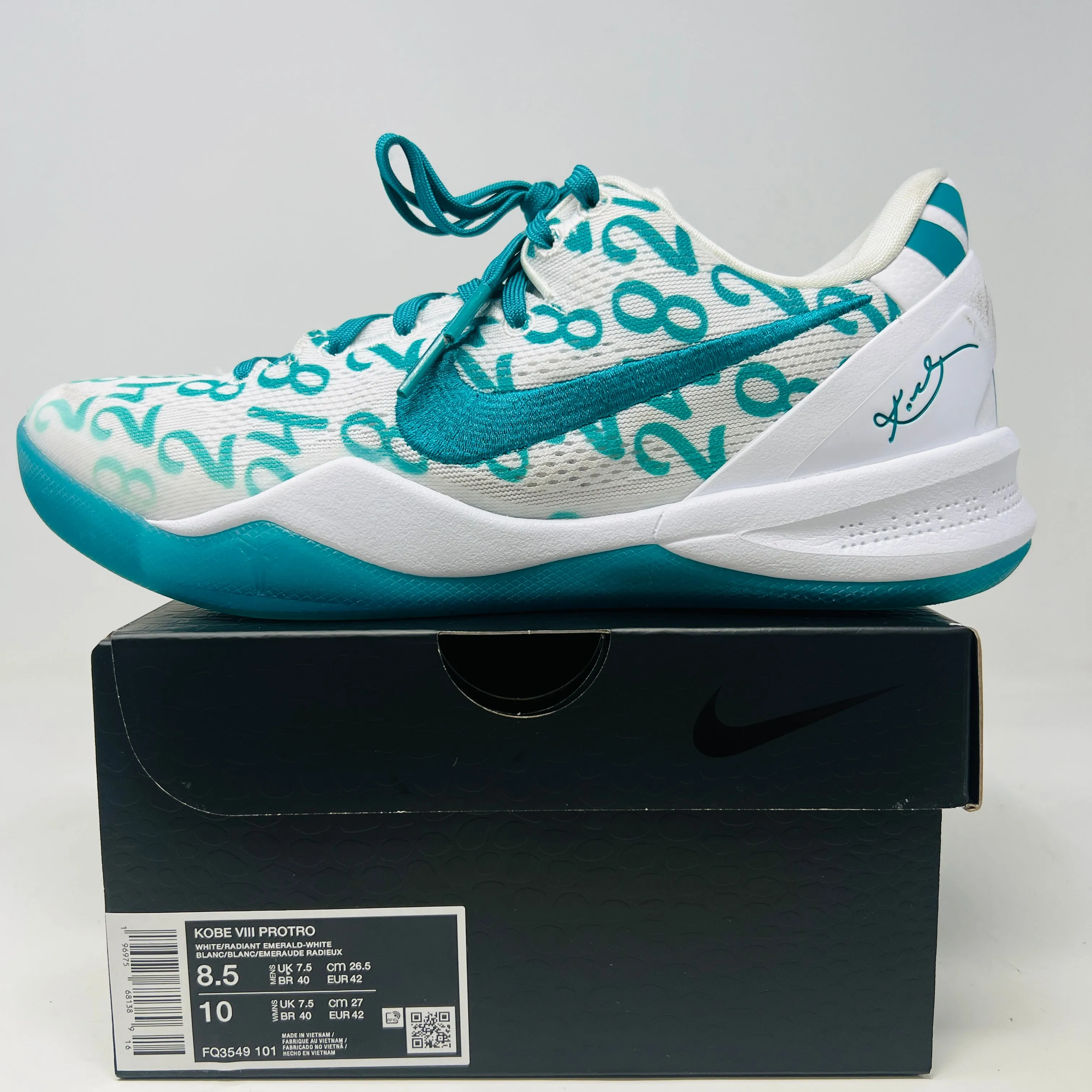 Nike Kobe 8 Protro Radiant Emerald