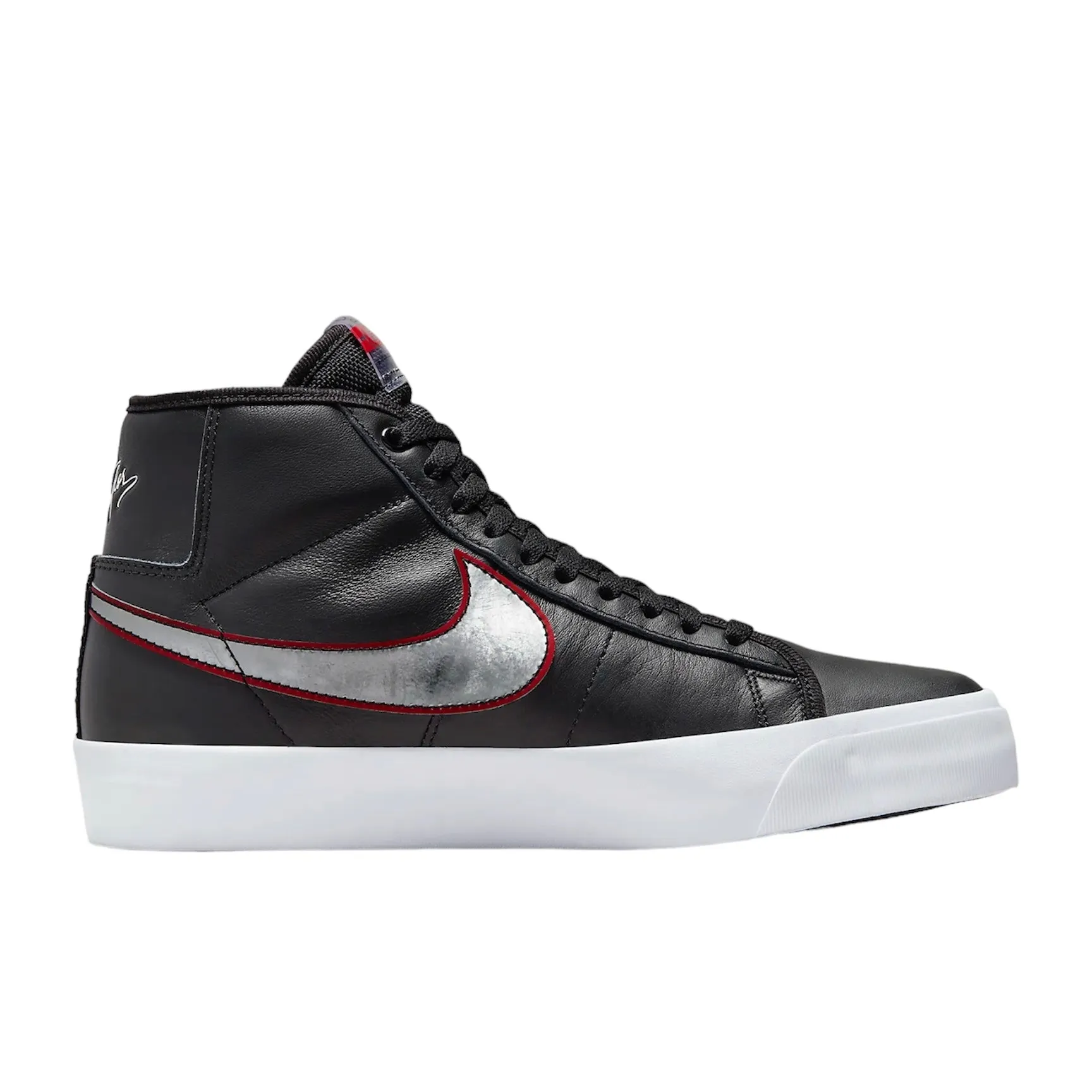 Nike SB Blazer Mid Pro GT // Black/Metallic Silver