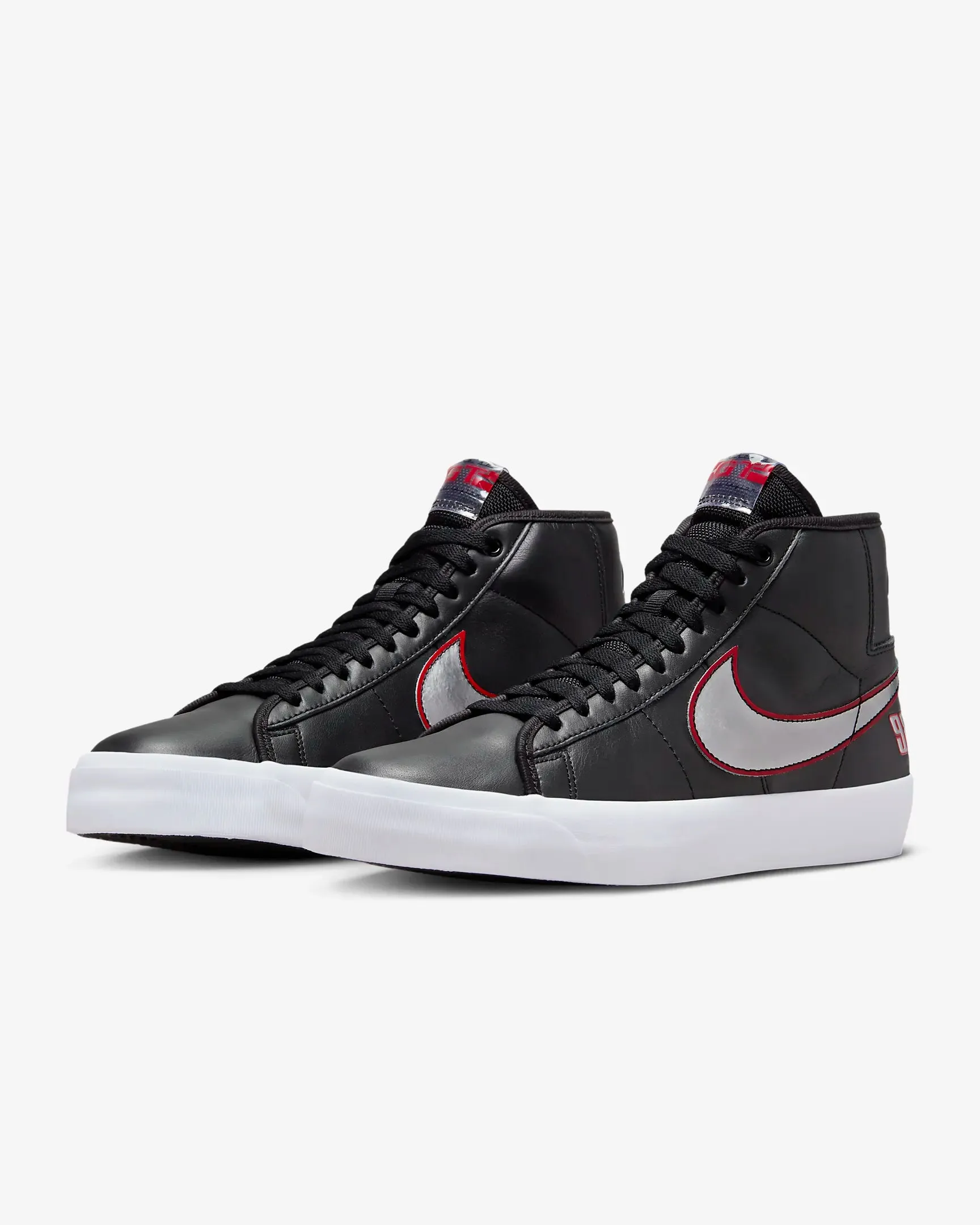 Nike SB Blazer Mid Pro GT // Black/Metallic Silver