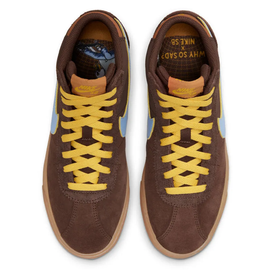 Nike SB Bruin Hi WMNS PRM WSS // Chocolate/Light Blue