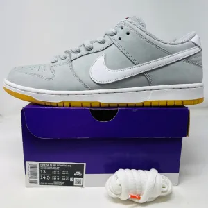 Nike SB Dunk Low Pro ISO Orange Label Wolf Grey Gum