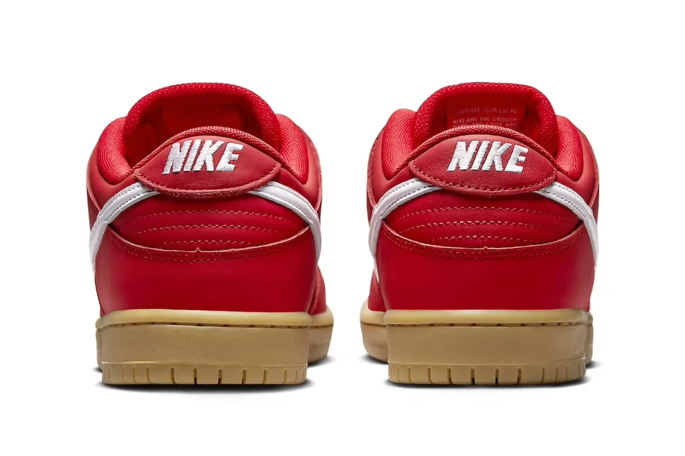 Nike SB Dunk Low  // University Red/White/Gum