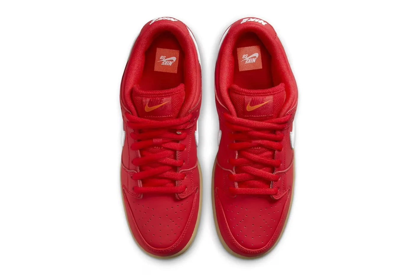 Nike SB Dunk Low  // University Red/White/Gum