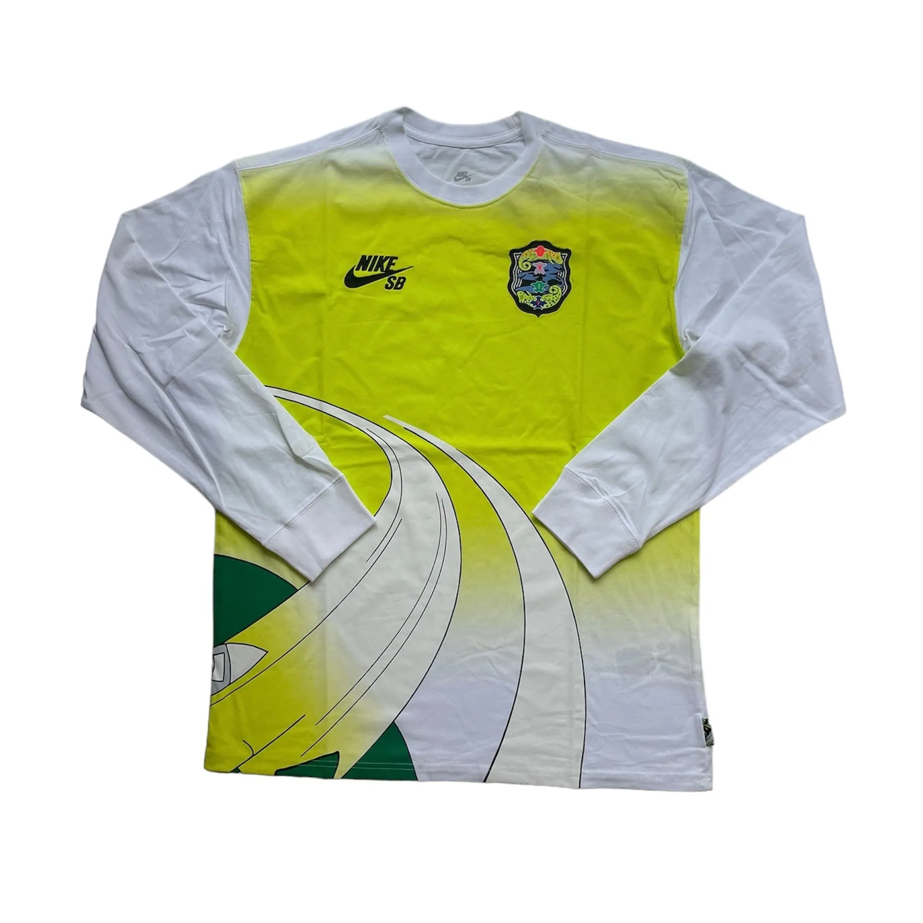 Nike SB Olympics L/S Tee // White/Yellow