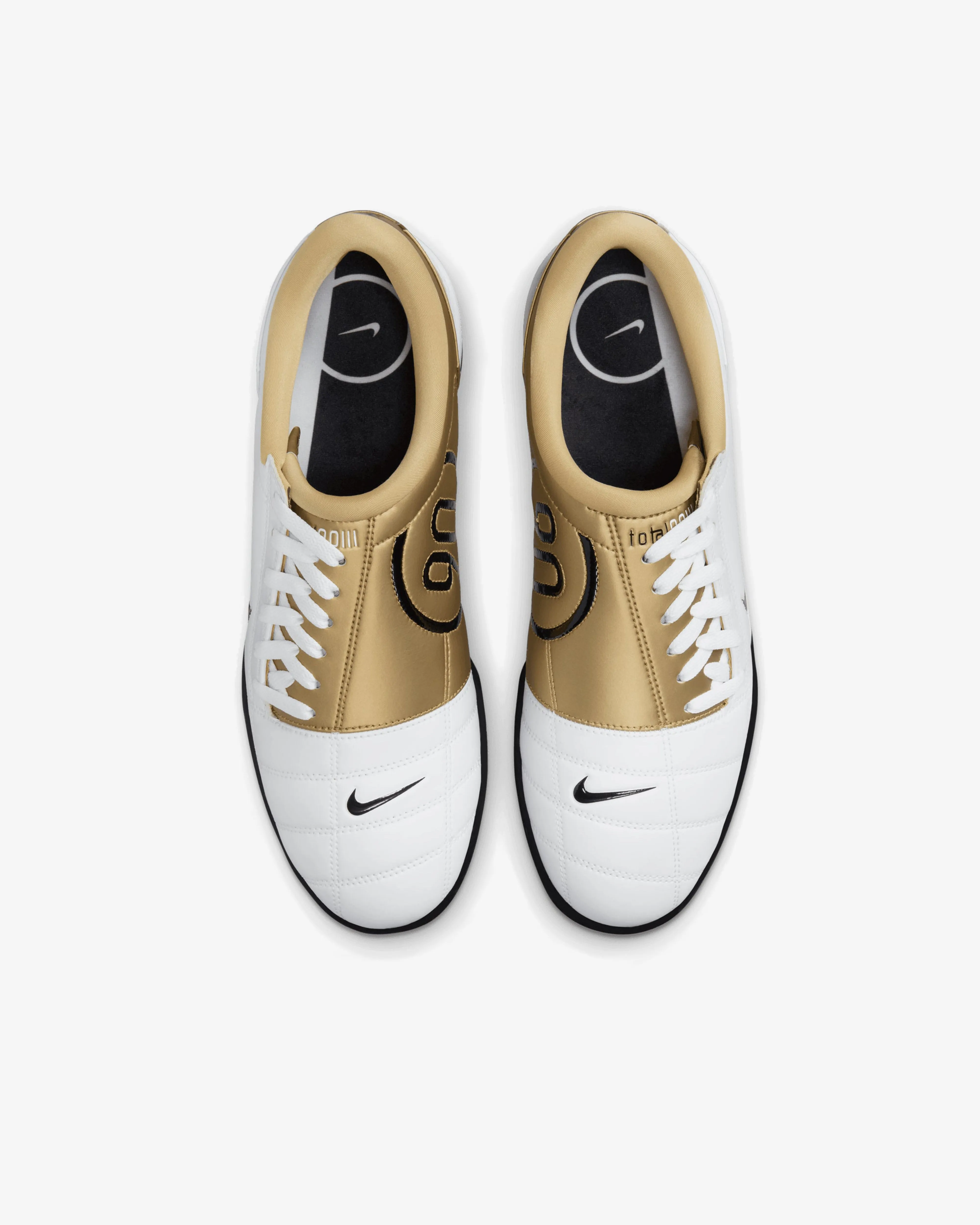 Nike - T90 SP Sneakers - (White/Black/Gold)