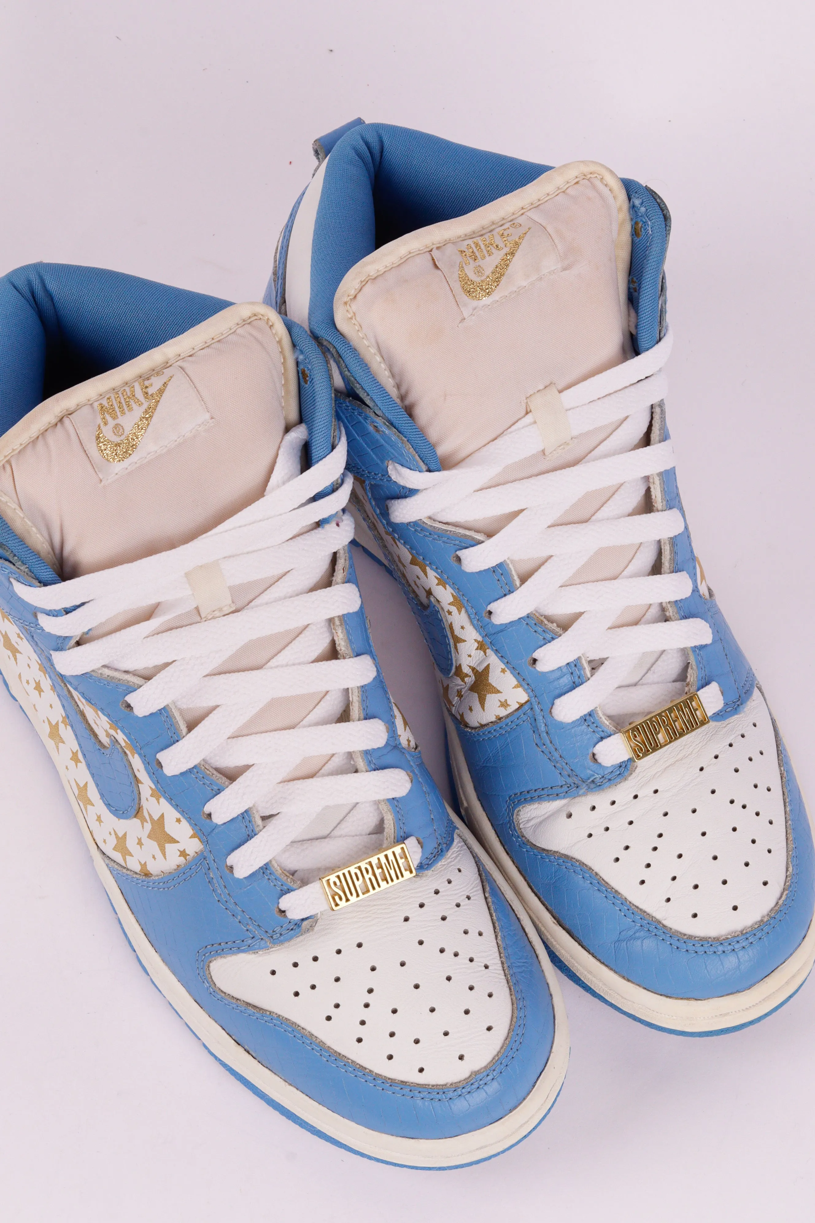 Nike x Supreme FW03 Dunk High Pro SB 'Blue Stars' (2003)