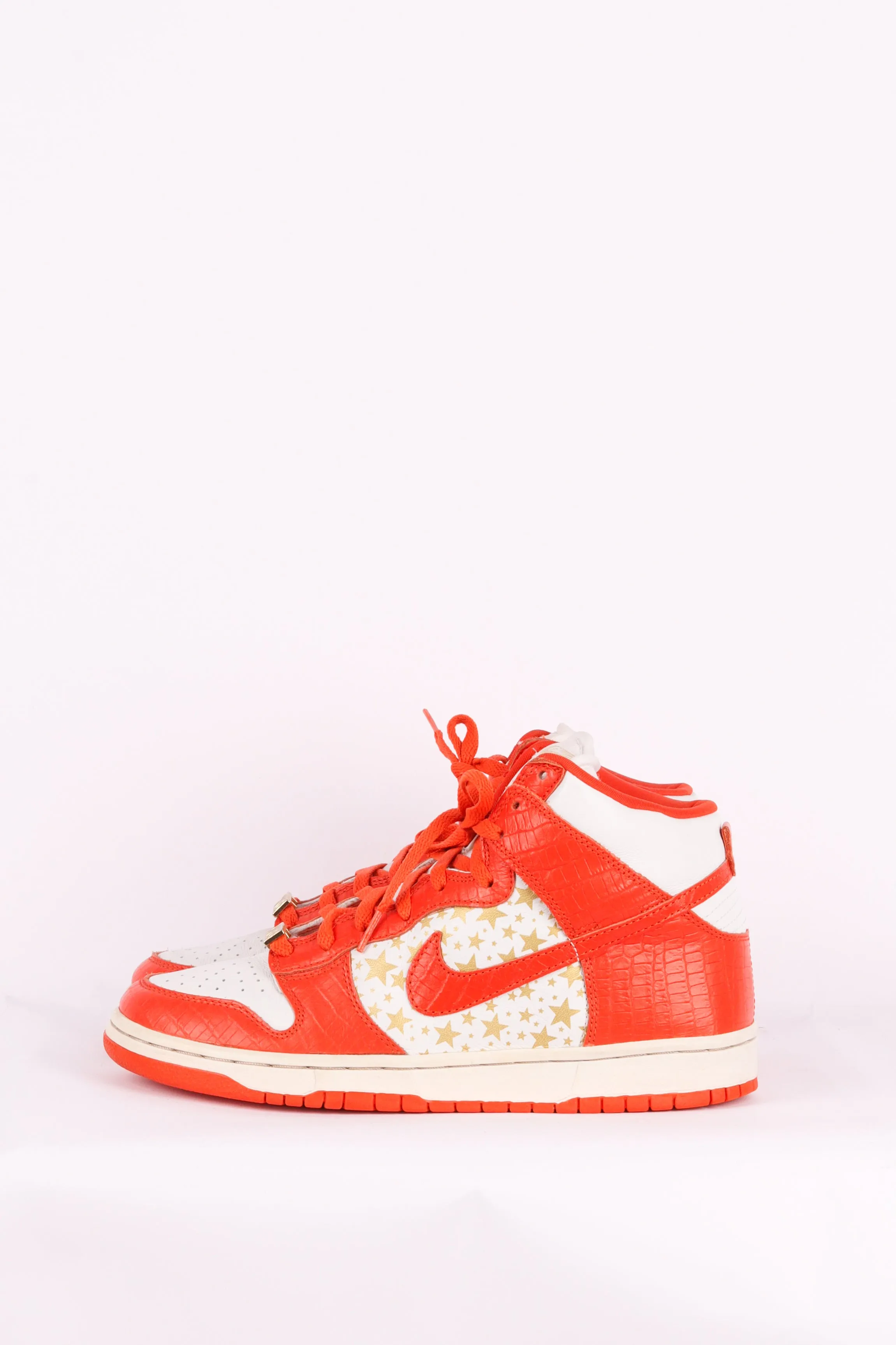 Nike x Supreme FW03 Dunk High Pro SB 'Orange Stars' (2003)