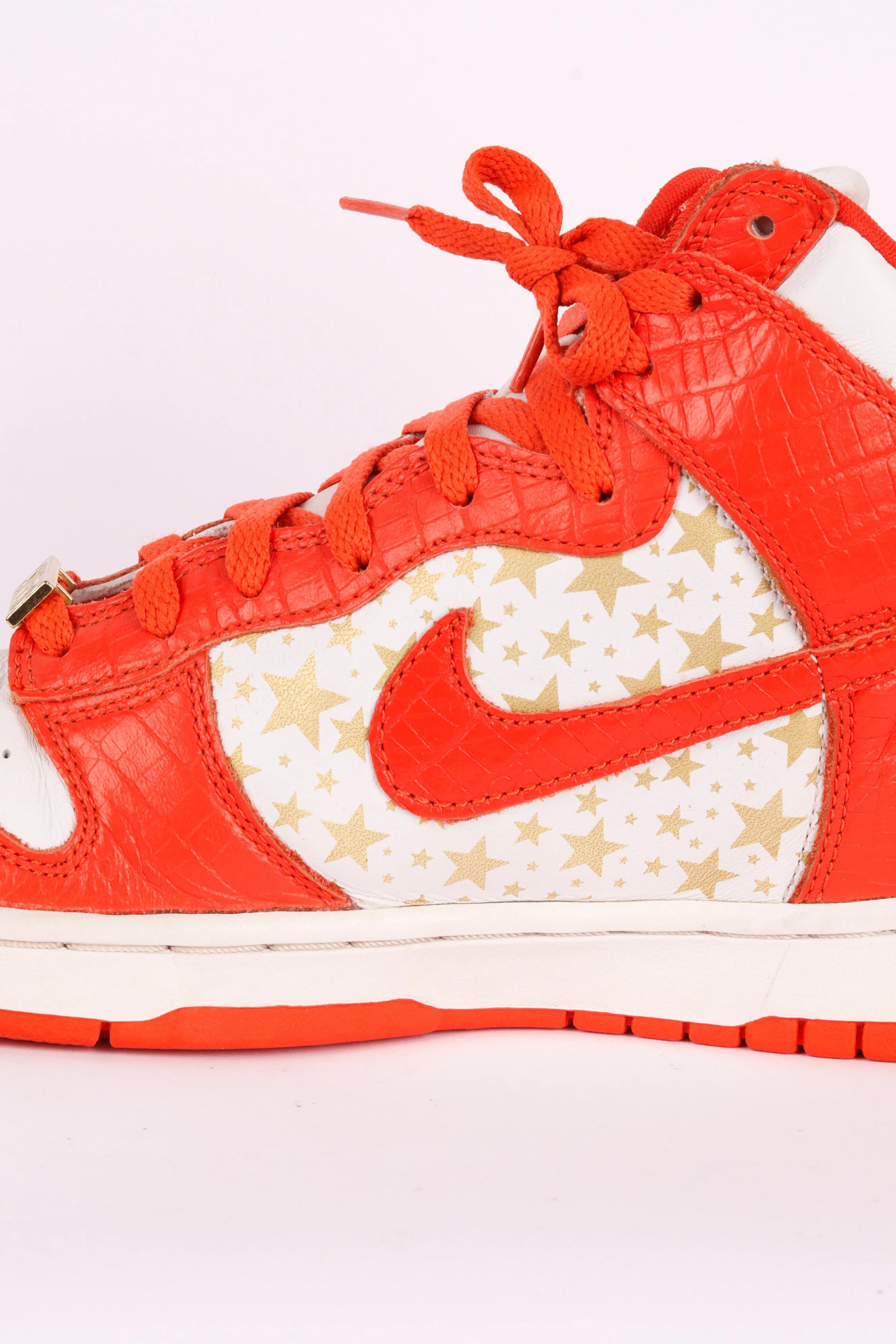 Nike x Supreme FW03 Dunk High Pro SB 'Orange Stars' (2003)