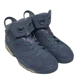 NIKE/AIR JORDAN 6 RETRO/Hi-Sneakers/US 10/Leather/BLU/384664-400